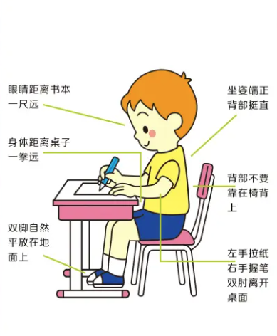 规范坐姿
