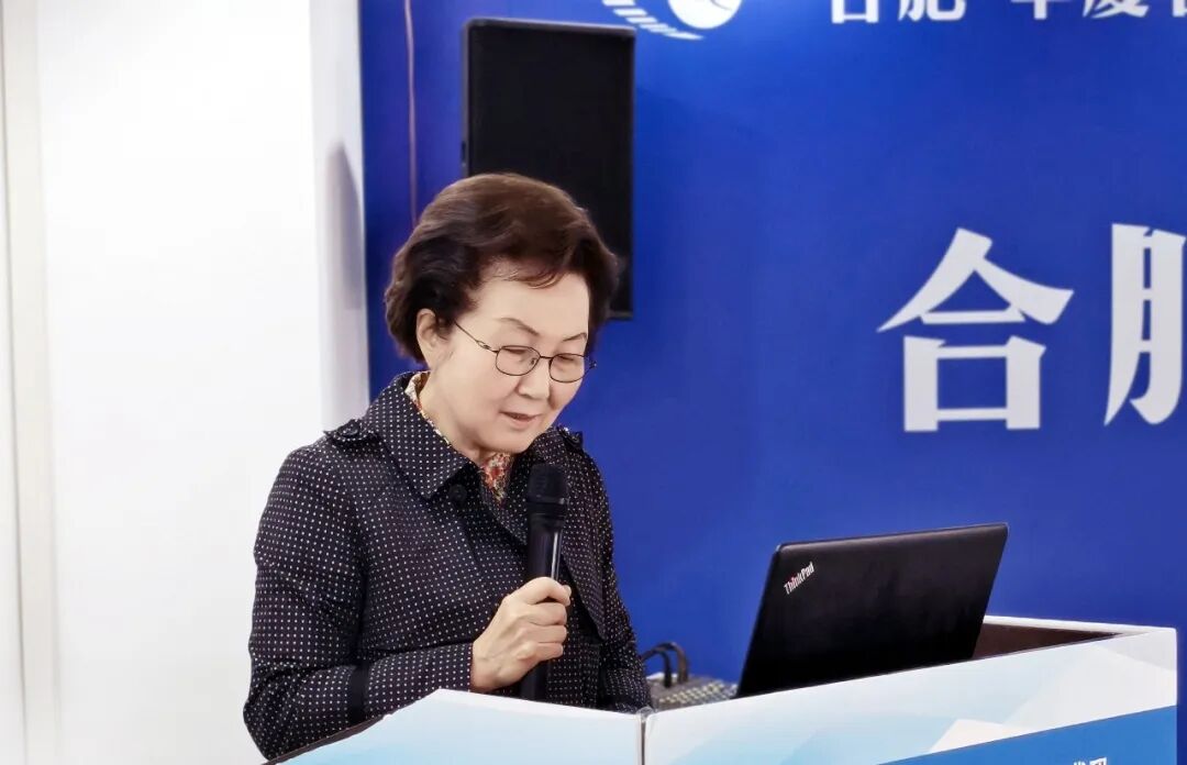 ▲朱美玲院长致辞