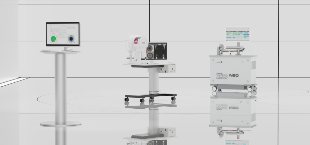 创新性地整合了双Scheimpflug断层扫描、Placido角膜地形图与光学生物测量3大核心技术
