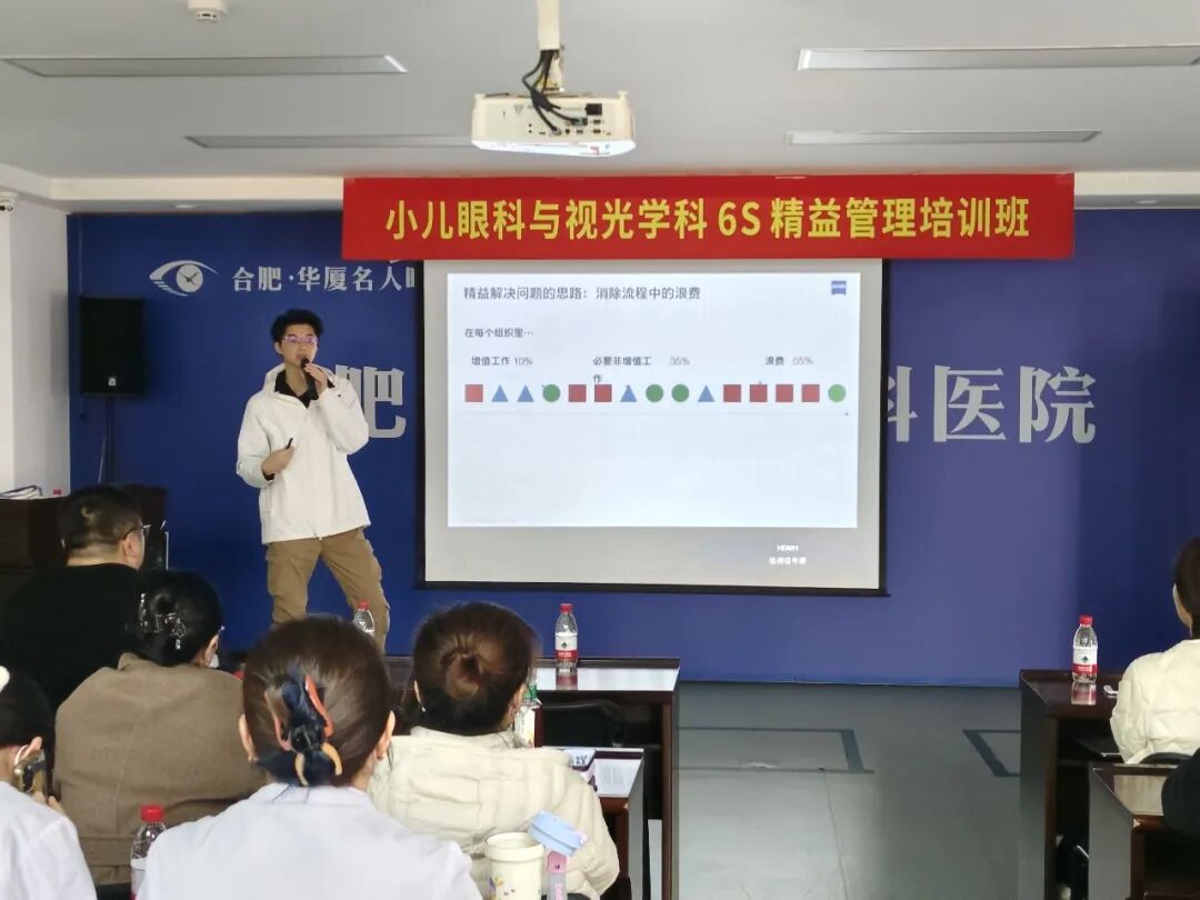 讲师围绕6S精益管理的核心要义