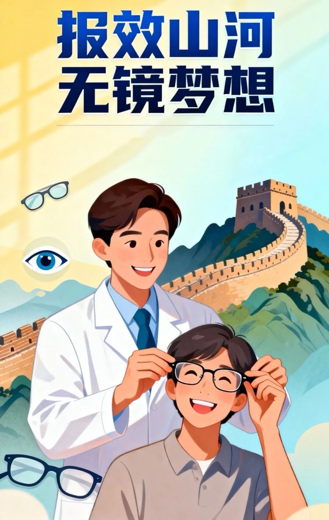 聊城华厦眼科 | 2026入队/报考特殊类院校摘镜必看！视力不达标？摘镜手术时间该如何安排？